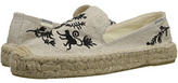 Thumbnail for your product : Soludos Platform Smoking Slipper Embroidery Oidery