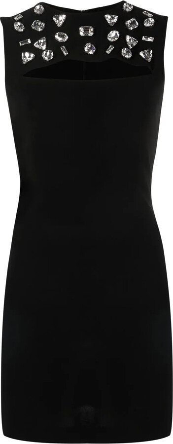 DSQUARED2 Crystal-Embellished Sleeveless-Dress