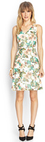 Thumbnail for your product : LOVE21 LOVE 21 Chiffon Floral Dress