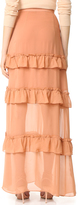 Thumbnail for your product : Nicholas Georgette Tiered Skirt
