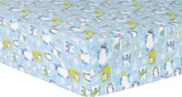 Thumbnail for your product : Trend Lab Snow Pals Flannel Crib Sheet