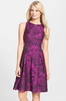 Thumbnail for your product : Betsey Johnson Floral Jacquard Party Dress