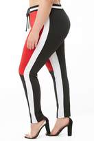 Thumbnail for your product : Forever 21 Plus Size Colorblock Track Pants