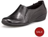 Thumbnail for your product : Clarks Coffee Cake Leather Flat Shoes