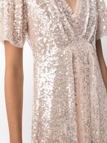 Thumbnail for your product : Needle & Thread Mila sequin-design long dress