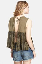 Thumbnail for your product : Free People Embroidered Open Back Tank