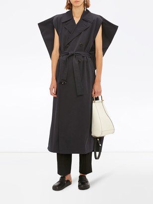 J.W.Anderson Kite sleeveless double-breasted trench coat