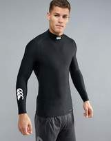 Thumbnail for your product : Canterbury of New Zealand Thermoreg Baselayer Long Sleeve Top With Turtle Neck In Black E546850-989