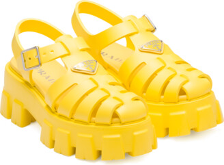 Prada Women's Yellow Shoes | ShopStyle