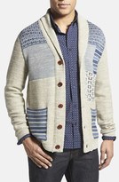Thumbnail for your product : Lucky Brand Patchwork Shawl Collar Cardigan