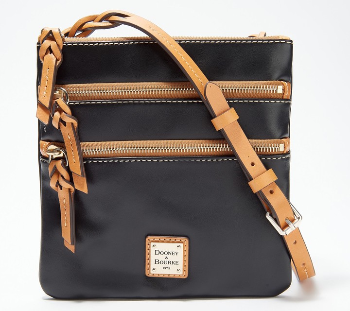 dooney and bourke smooth leather shoulder bag