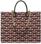 Thumbnail for your product : Miu Miu Jacquard and leather tote
