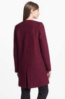Thumbnail for your product : DKNY Collarless Bouclé Coat