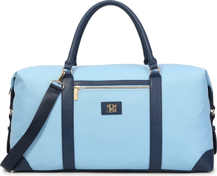 BADGLEY MISCHKA Barbara Tote Weekender Unisex Travel Bag (Light Blue)