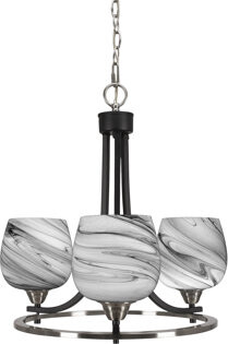 Orren Ellis Paramount 3 Light Uplight Chandelier With 6\