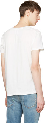Saint Laurent White T-rex T-shirt