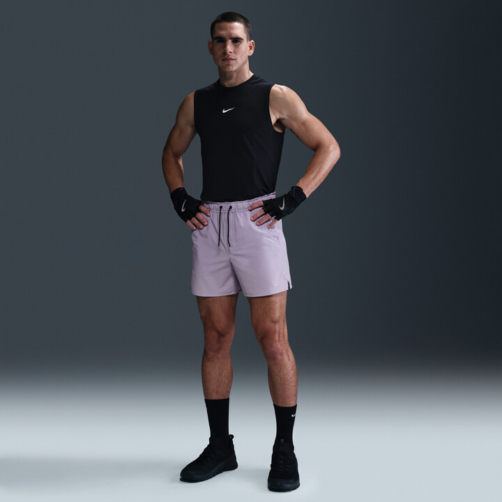 Nike Men's Unlimited Dri-FIT 5" Unlined Versatile Shorts in Purple | DV9336-515
