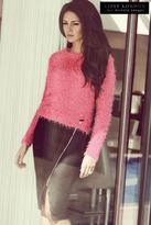 Thumbnail for your product : Lipsy Michelle Keegan Eyelash Knit Crop Jumper