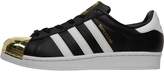 Thumbnail for your product : adidas Womens Superstar 80s Metal Toe Trainers Core Black/White/Gold Metallic