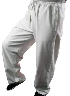 Interact China Fine Linen Kung Fu Martial Arts Taichi Pants Trousers M