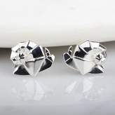 Thumbnail for your product : Nest Stunning Silver Origami Snail Earrings