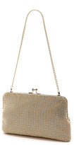 Thumbnail for your product : Whiting & Davis Dimple Mesh Clutch