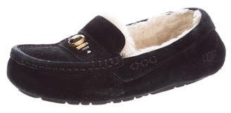 UGG Embellished Suede Loafers