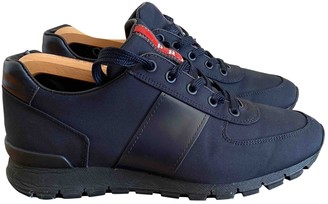 prada navy runners