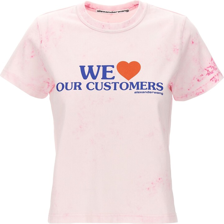 Alexander Wang We Love Our Customers T-Shirt