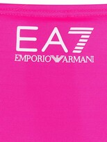 Thumbnail for your product : EA7 Emporio Armani Logo-Print Underwire Bikini