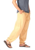 Thumbnail for your product : CandyHusky's Mens Cotton Casual Yoga Pants Drawstring Pants XL / XXL