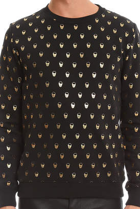 Markus Lupfer Skull Print Sweatershirt