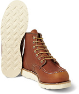 Thumbnail for your product : Red Wing Shoes Rubber-Soled Leather Boots