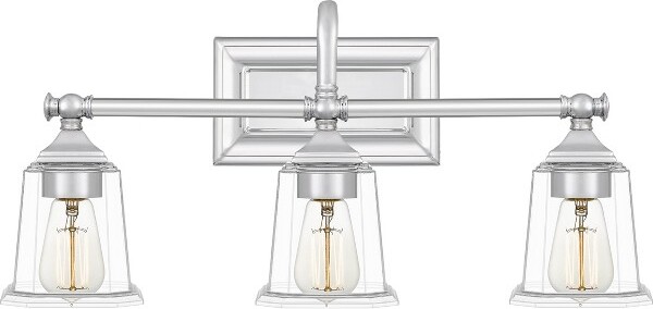 Quoizel Nicholas3-LightPolishedChromeVanityLight