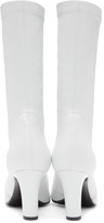 Thumbnail for your product : A Plan Application A-Plan-Application White Low Stretch Boots
