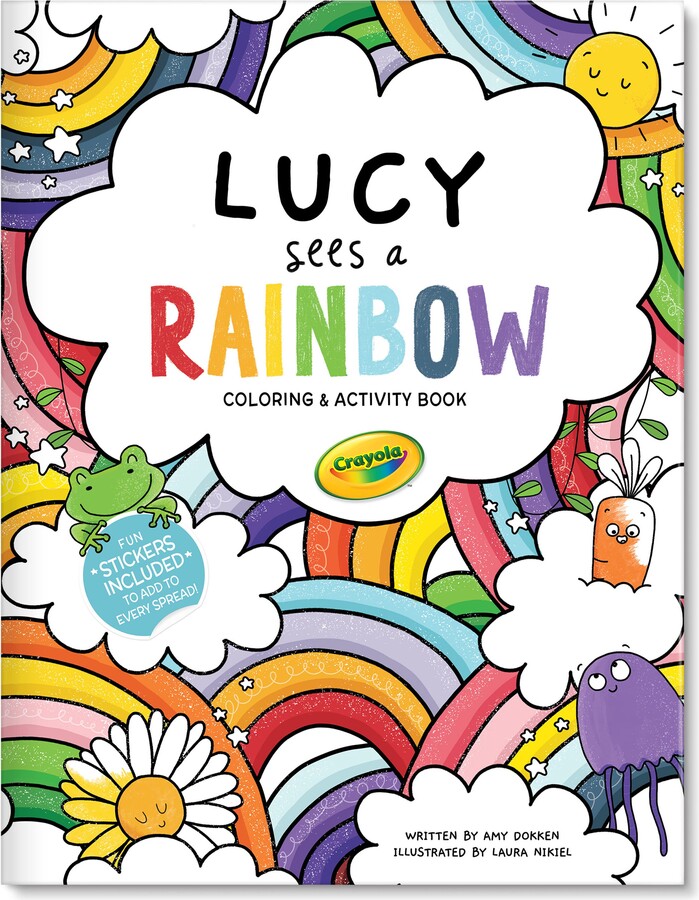 i See Me! x Crayola® 'Lucy Sees a Rainbow' Personalized Coloring & Activity Book