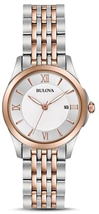 Bulova Modern Two-Tone Watch, 27mm
