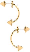 Thumbnail for your product : Rebecca Minkoff Stud Back Hoop Earrings