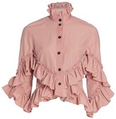 Thumbnail for your product : UNTTLD Porcelain Ruffle Blouse