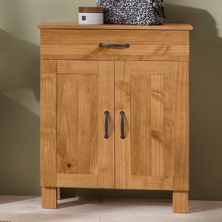 Dunelm Harlow Bathroom Unit, Oak Effect Natural ShopStyle Buffets & Sideboards
