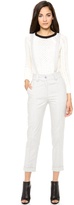 Thumbnail for your product : Band Of Outsiders High Waist Pants with Suspenders