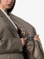 Thumbnail for your product : Martine Rose wrap-around blazer