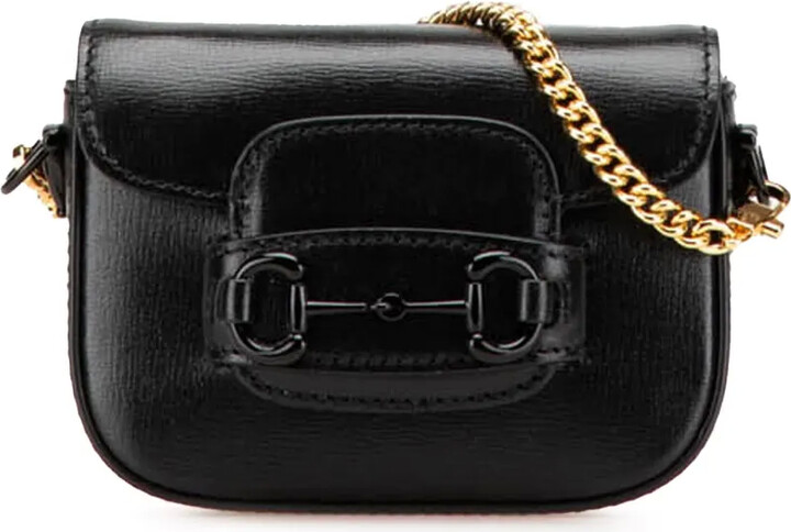2000-2015 Mini Leather Horsebit 1955 Web satchel