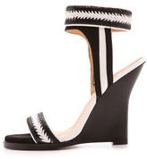 Thumbnail for your product : L.A.M.B. Fina Wedge Sandals