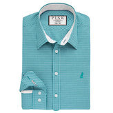 Thumbnail for your product : Thomas Pink Herbie Check Slim Fit Button Cuff Shirt
