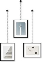 Thumbnail for your product : Umbra Set Of 3 Fotochain Photo Display, Black 8" X 10"