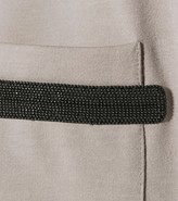 Thumbnail for your product : Brunello Cucinelli Embellished cotton-blend jacket