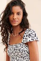 Thumbnail for your product : SALTWATER LUXE Jasmine Leopard Midi Dress