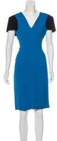 Thumbnail for your product : Bergdorf Goodman Short Sleeve Midi Dress