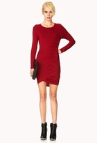 Thumbnail for your product : Forever 21 Sleek Ruched Dress